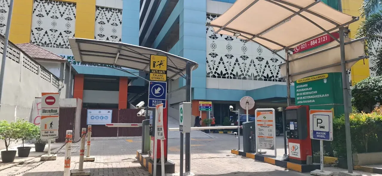 Smart AI Parking NBA di RSH Bekasi