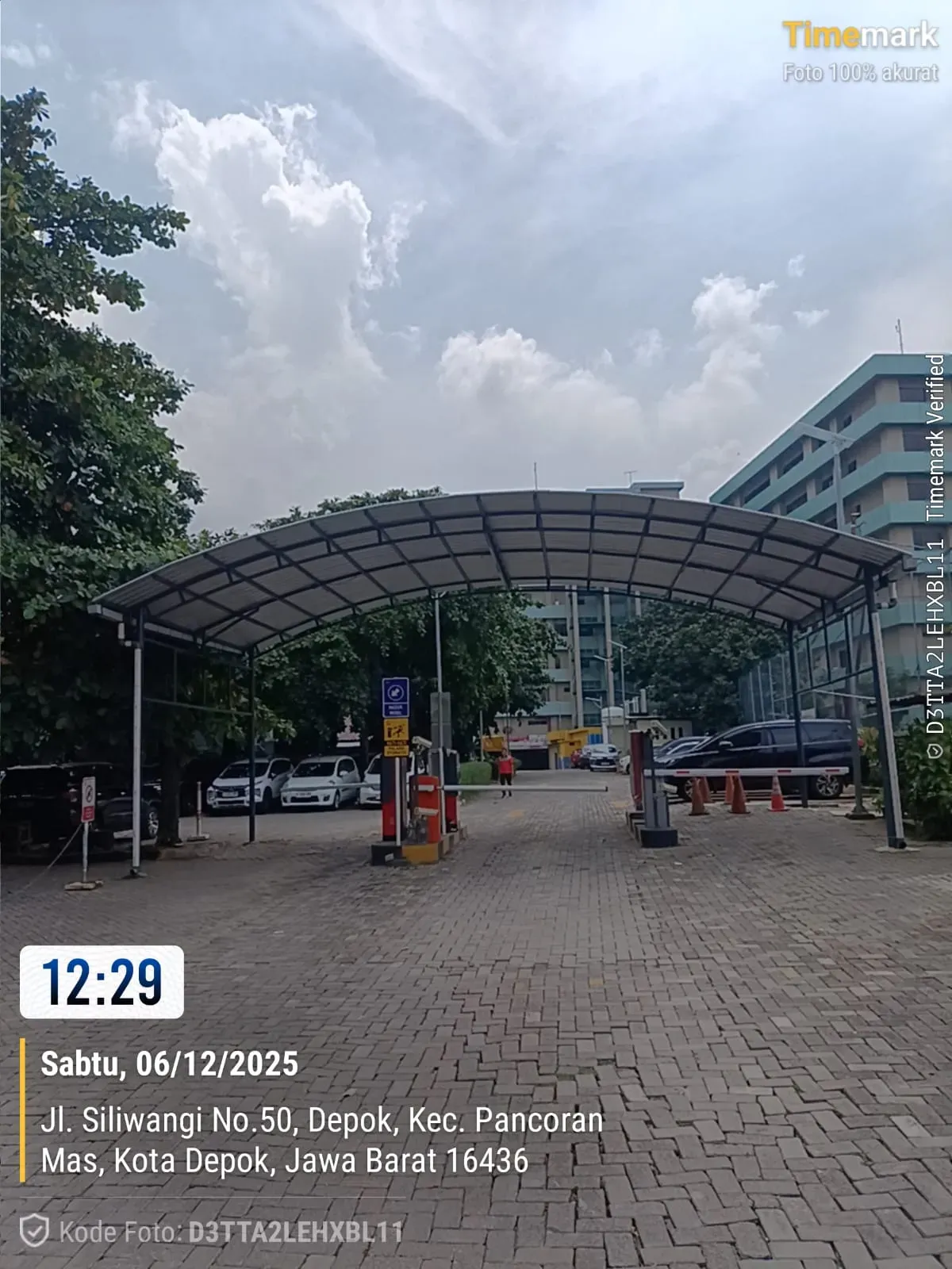 Smart AI Parking NBA di RSH Depok