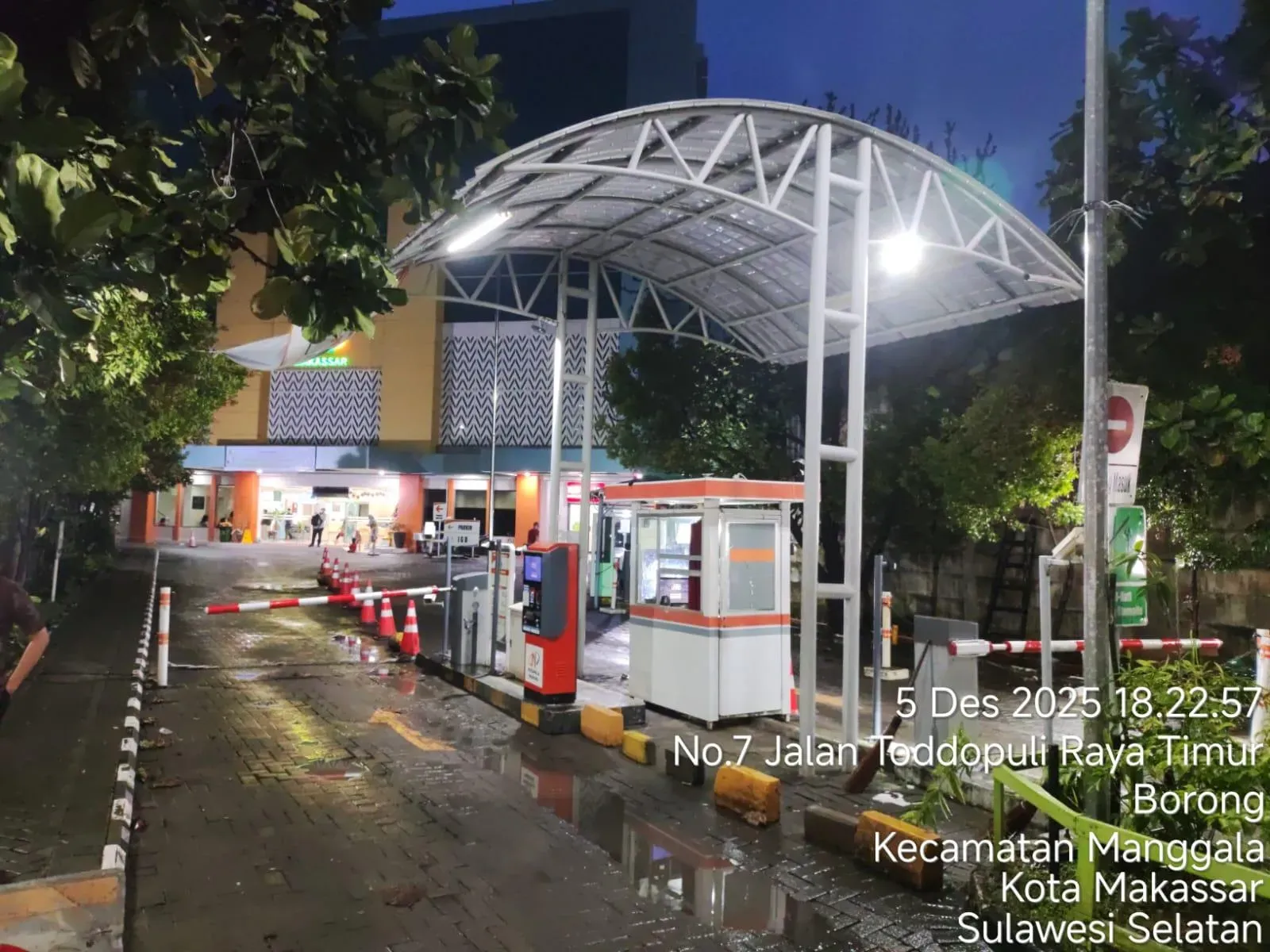 Smart AI Parking NBA di RSH Makassar