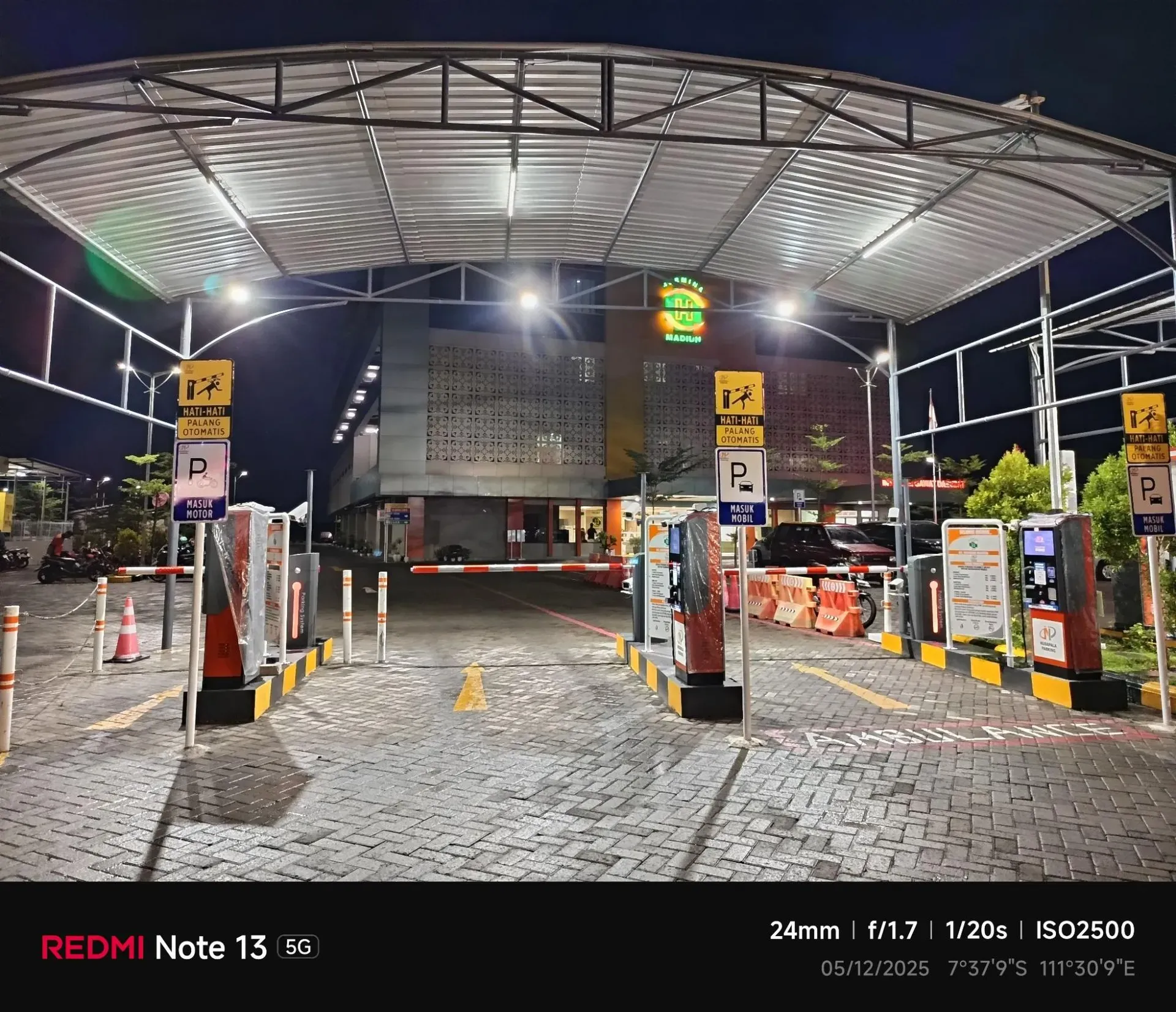 Smart AI Parking NBA di RSH Madiun