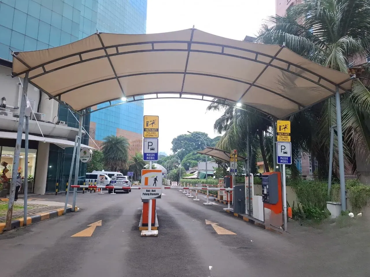 Smart AI Parking NBA di RSH Kemayoran