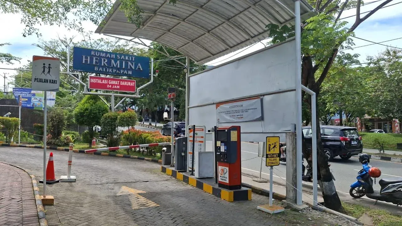 Smart AI Parking NBA di RSH Balikpapan