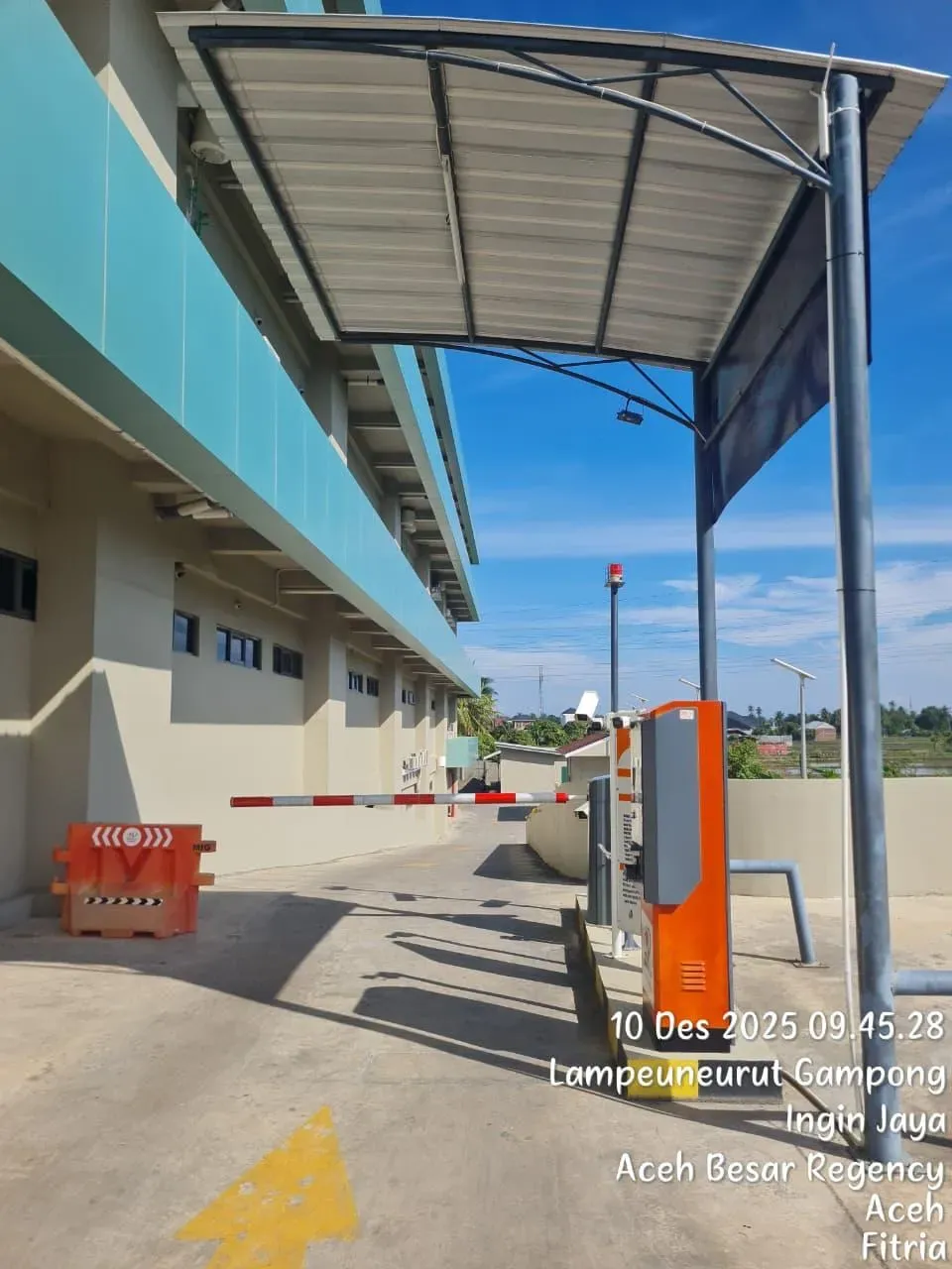 Smart AI Parking NBA di RSH Aceh