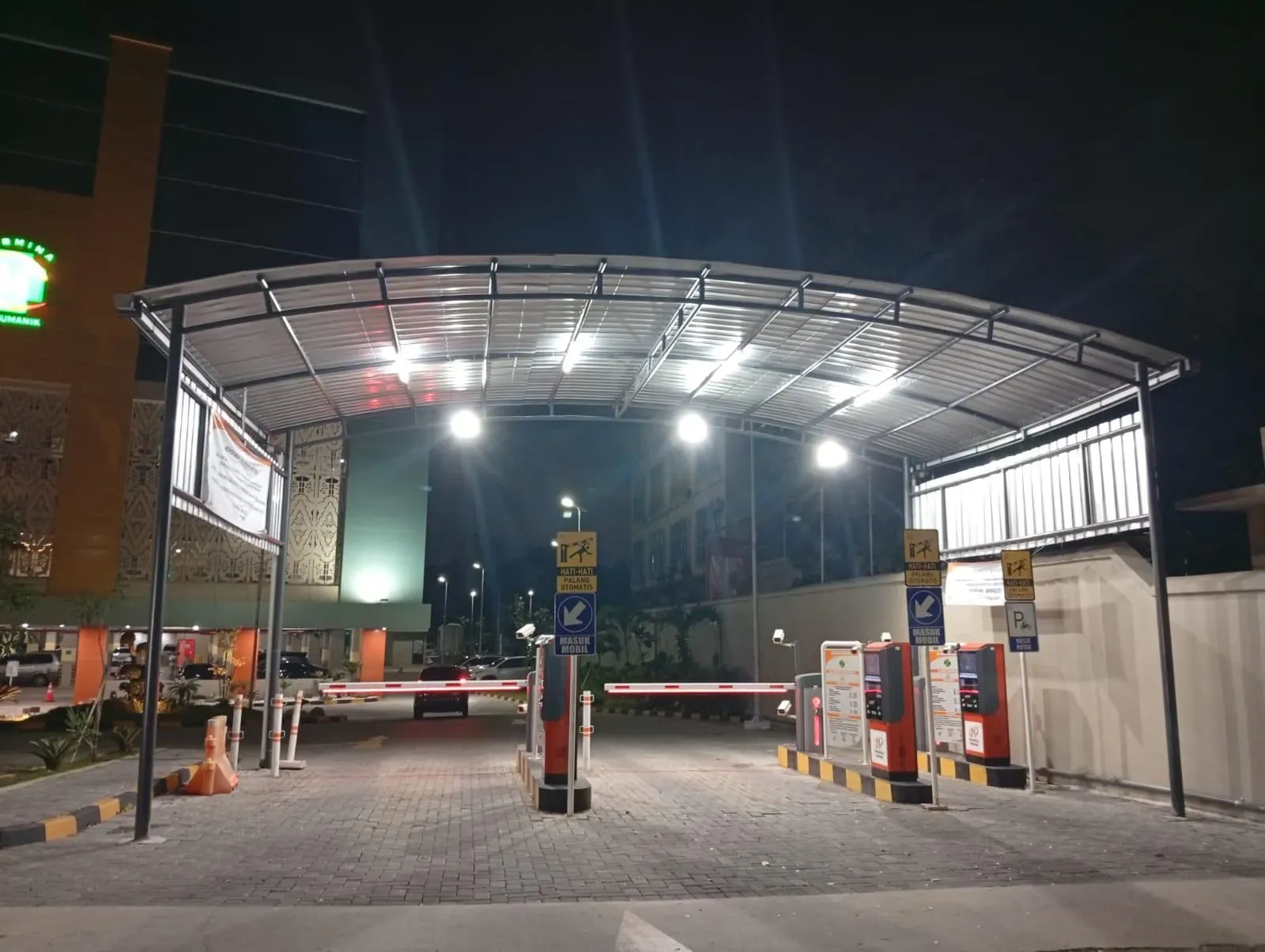 Smart AI Parking NBA di RSH Banyumanik